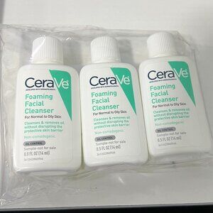 Cerave Foaming Facial Cleanser (3 pack)